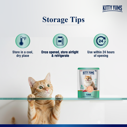 Kitty Yum Tuna Mousse Adult Cat Wet Food