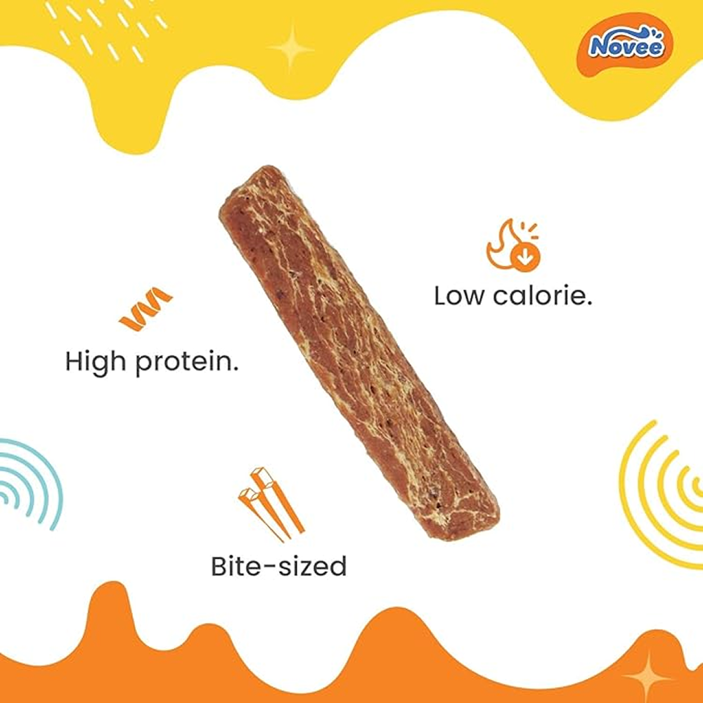 Novee Chicken Jerky Treats for Dogs