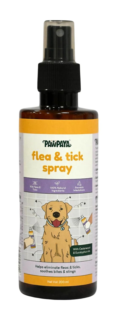Pawpaya  Flea and Tick Spray for Dogs and Cats