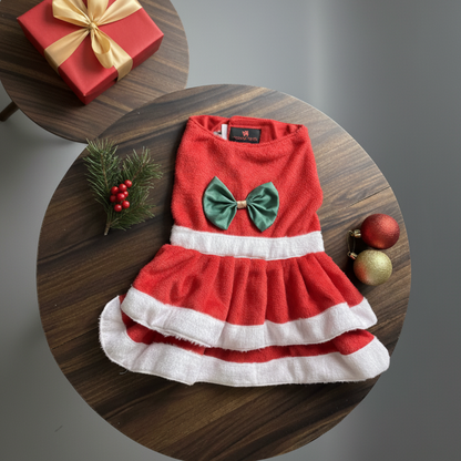 Pawgypets Christmas Dress for Dogs