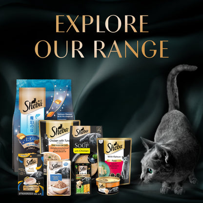 Sheba Melty Spoons Creamy Chicken & Chicken Shred Lickable Creamy Cat Treats