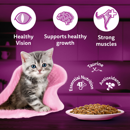 Whiskas Kitten Wet Food Value Combo |Chicken, Tuna & Mackerel