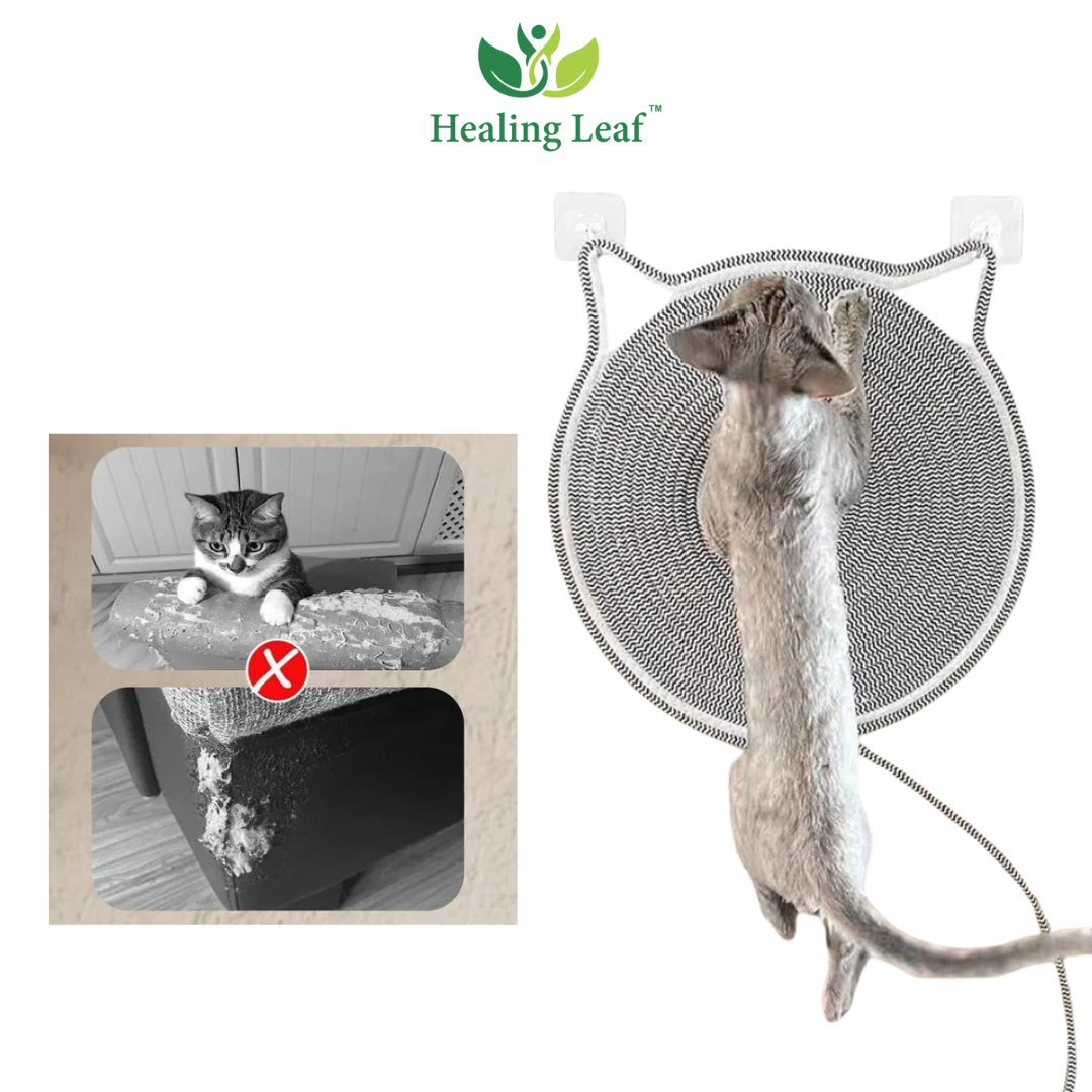 Healing Leaf Eco friendly Scratching Mat for Cats