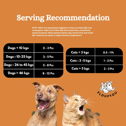 Floofyou Air Dried High Protein Chicken Liver Jerky Dog Treats