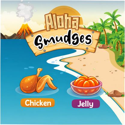 Aloha Smudges Ocean Fish and Salmon in Jelly Adult Cat Wet Food