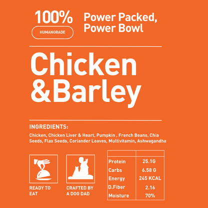 Homiee & Ginger Power Bowl Chicken Variety Pack