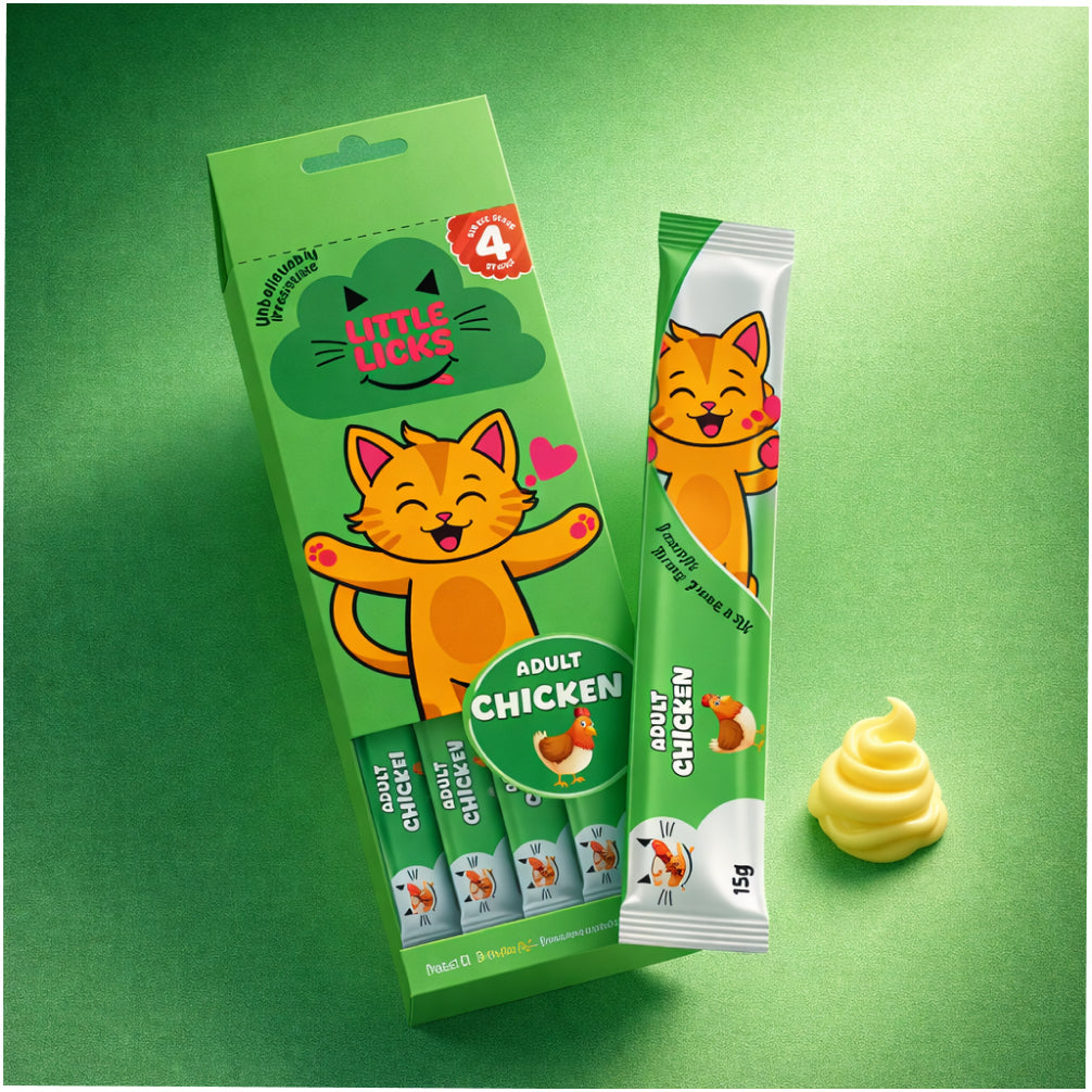 Smudges Little Licks Chicken and Cheese Creamy Bisque Adult Cat Treats