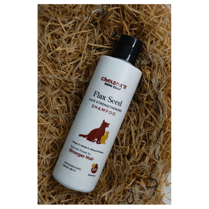 Dr. Chelsea’s Flax Seed Hair Strengthening Shampoo for Dogs & Cats
