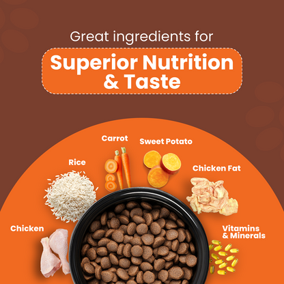 Lickicious Chicken and Vegetables Adult Dog Dry Food