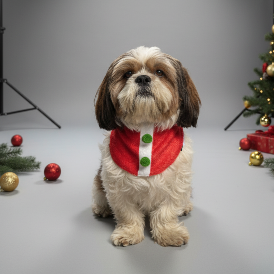 Pawgypets Christmas Bandana for Dogs and Cats