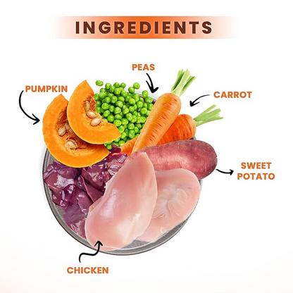 Lickicious Home Style Chicken and Vegetables Dog Fresh Food