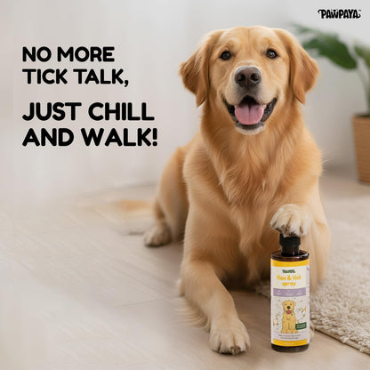 Pawpaya  Flea and Tick Spray for Dogs and Cats