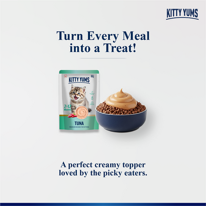 Kitty Yum Tuna Mousse Kitten Cat Wet Food