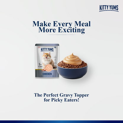 Kitty Yum Chicken Mousse Adult Cat Wet Food