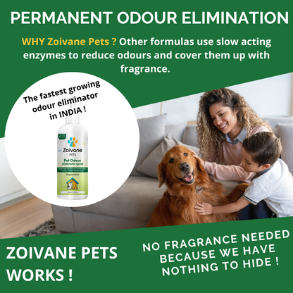 Zoivane  Pets Odour Eliminator for Dogs and Cats