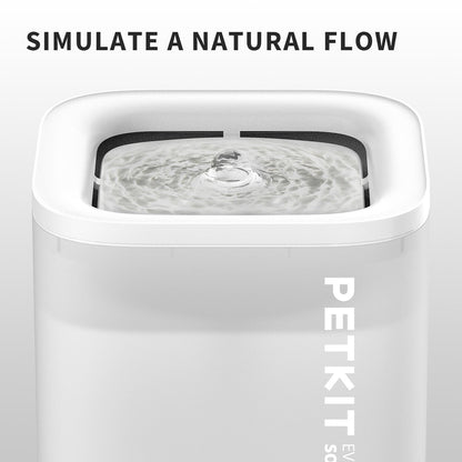 Petkit Eversweet Solo SE Smart Automatic Water Fountain for Cats & Dogs (White)