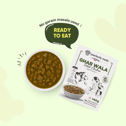 Pawfectly Made By Licious Ghar Wala Palak Chicken Adult Dog Wet Food