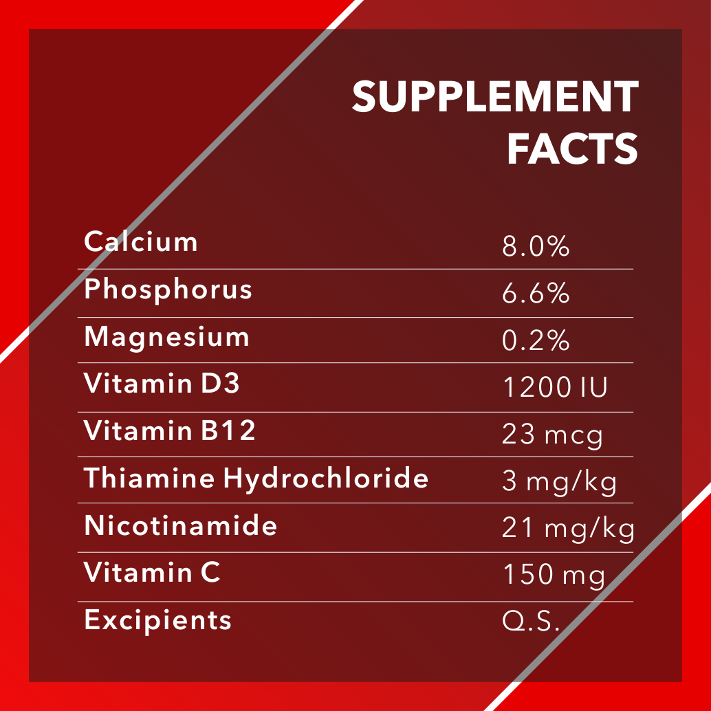 FG - Drools Absolute Calcium Dog Supplement Tablets
