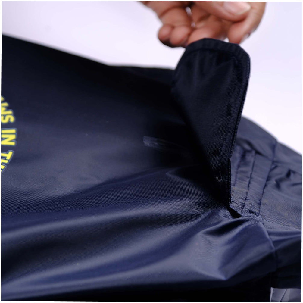 Pets Way Mistiq Coal Paw In The Rain Raincoat for Dogs