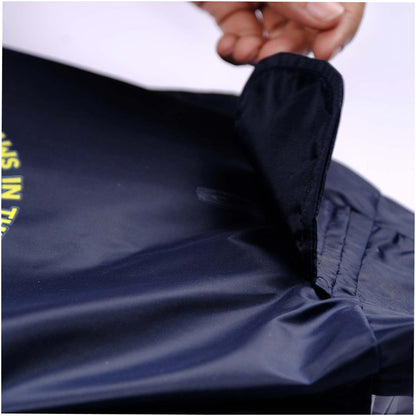 Pets Way Mistiq Coal Paw In The Rain Raincoat for Dogs