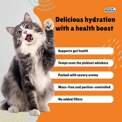 Novee Kitty Tuna with Scallop Soup Cat Treats