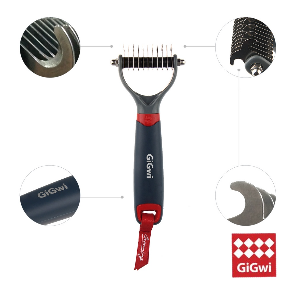 GiGwi Dual Head Dematting Comb for Dogs and Cats