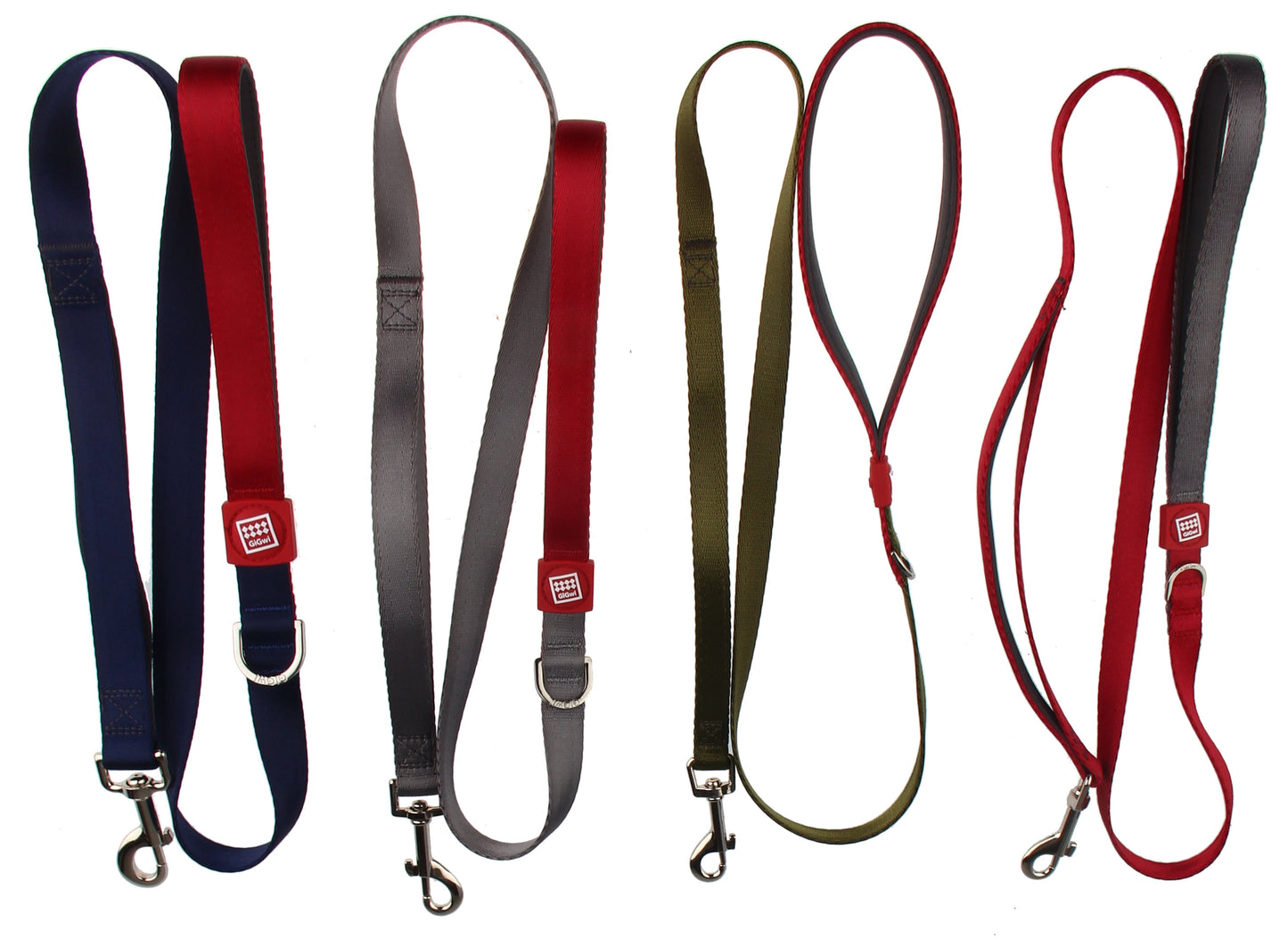 GiGwi Premium Line Leash for Dogs (Red)