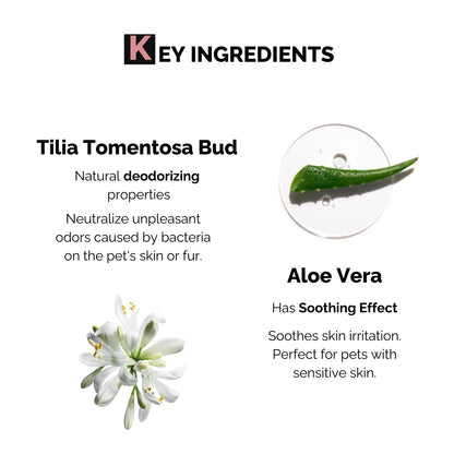 Moe Puppy Aloe Vera Deodorizer for Dogs and Cats
