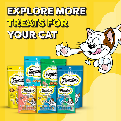 Temptations Creamy Purrrr ee Chicken & Tuna Cat Treats