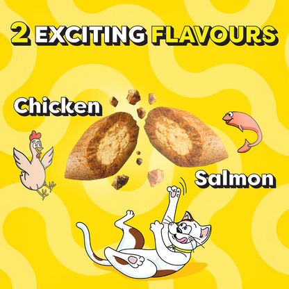 Temptations MixUps Chicken & Salmon Flavour Cat Treats