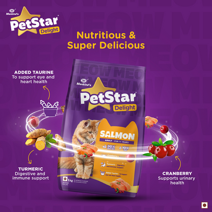 Mankind PetStar Salmon Adult Cat Dry Food