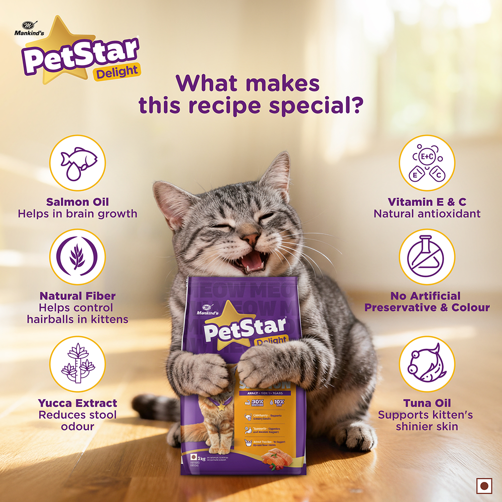 Mankind PetStar Salmon Adult Cat Dry Food