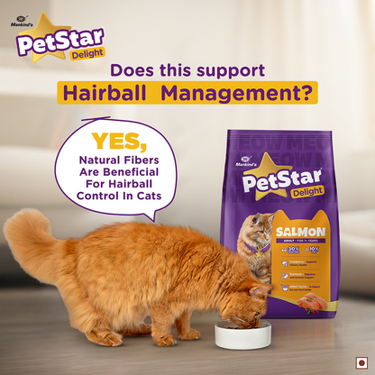 Mankind PetStar Salmon Adult Cat Dry Food
