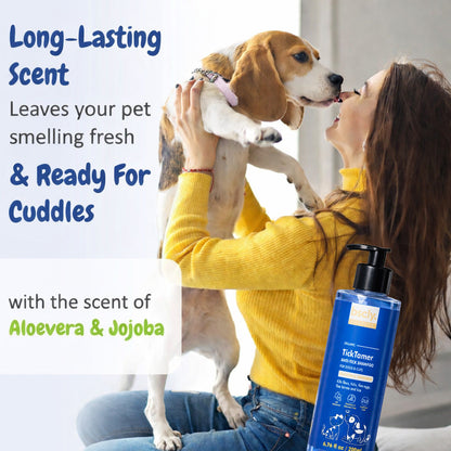 Bscly TickTamer Eucalyptus & Lemongrass Anti Tick Shampoo for Cats & Dogs
