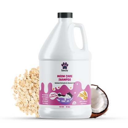 Bscly Strawberry Meow Care Shampoo for Cats