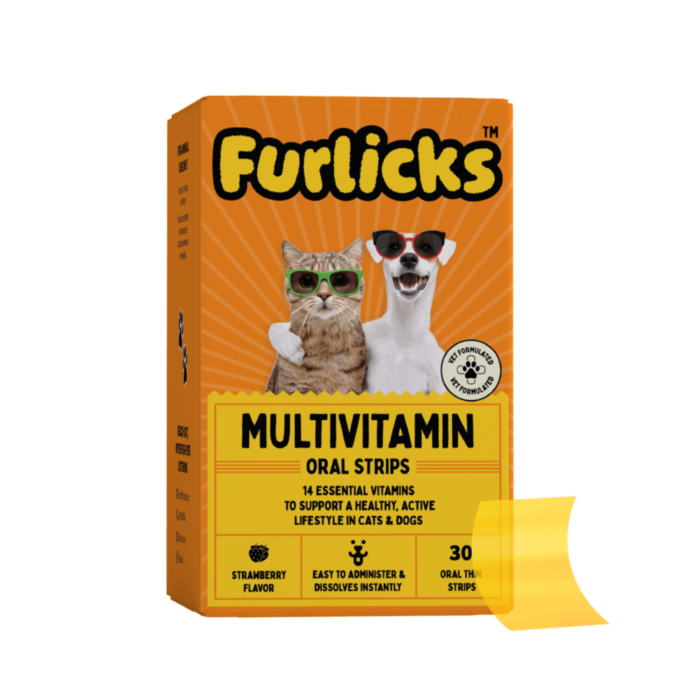 Furlicks Skin Coat & Multivitamin Supplement Combo for Dogs & Cats