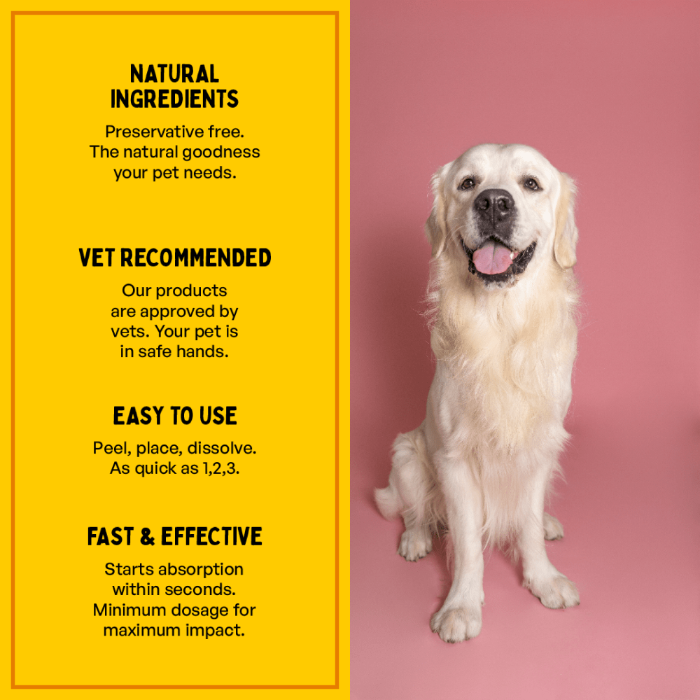 Furlicks Fresh Breath Oral & Calming Aid Health Strips Combo for Cats and Dogs