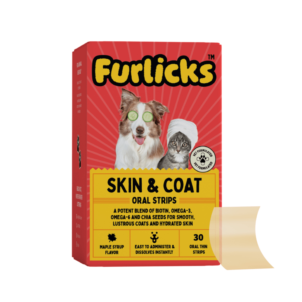 Furlicks Skin & Coat & Gut Health Supplement Combo for Dogs & Cats
