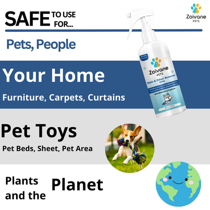 Zoivane Stain and Odour Eliminator for Dogs and Cats
