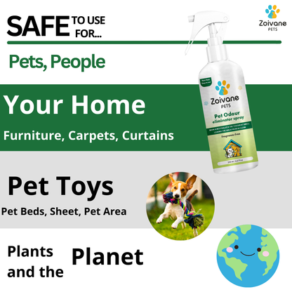 Zoivane  Pets Odour Eliminator for Dogs and Cats