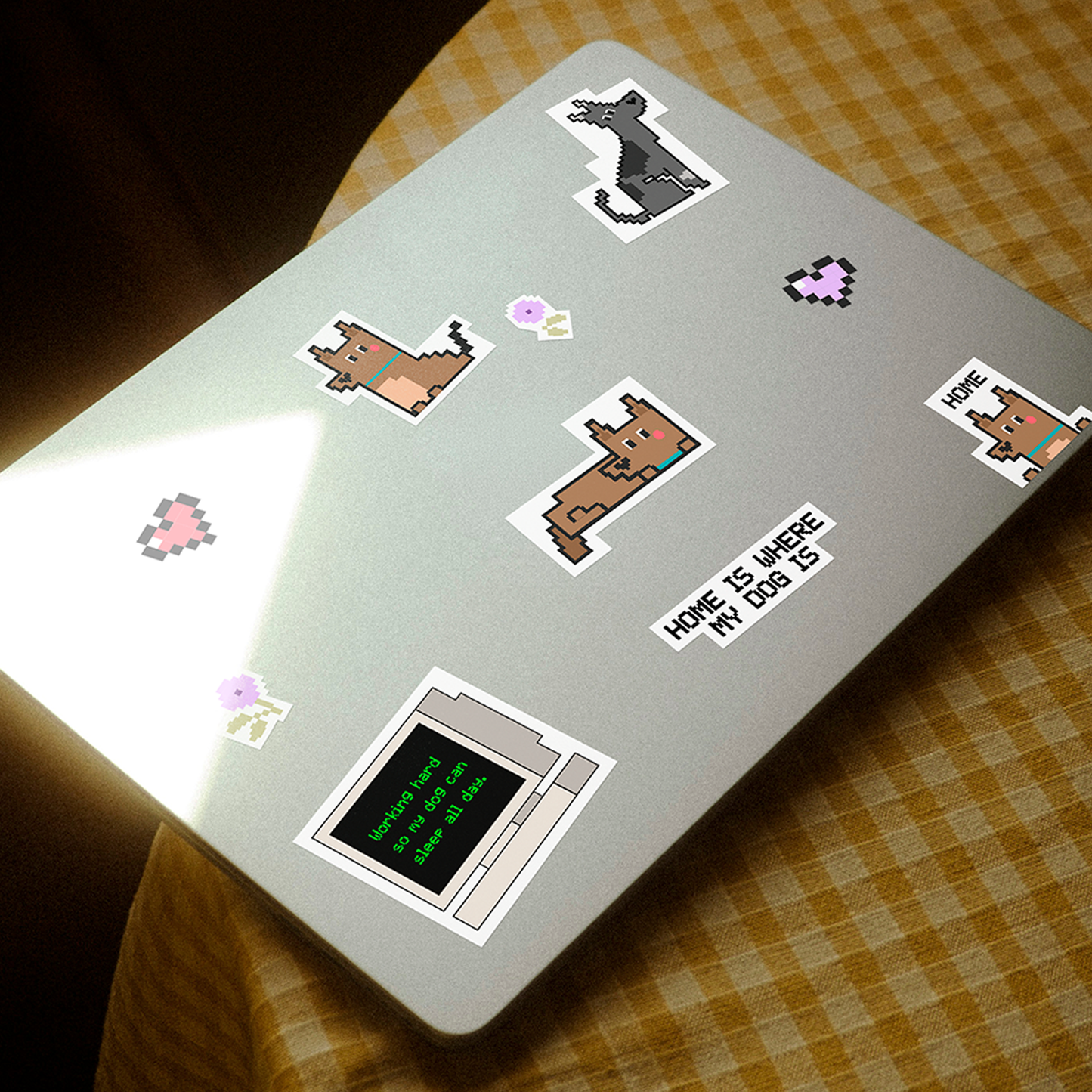 thePack Indie Dog Stickers