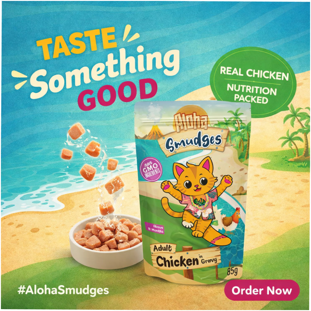 Aloha Smudges Chicken in Gravy Adult Cat Wet Food
