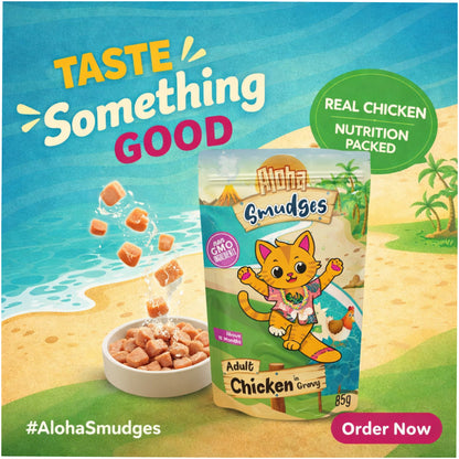 Aloha Smudges Chicken in Gravy Adult Cat Wet Food