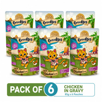 Aloha Smudges Chicken in Gravy Adult Cat Wet Food