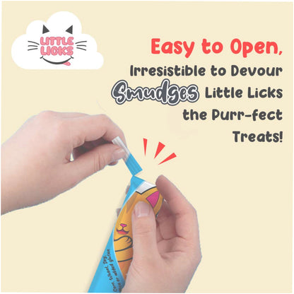 Smudges Little Licks Tuna Creamy Bisque Adult Cat Treats