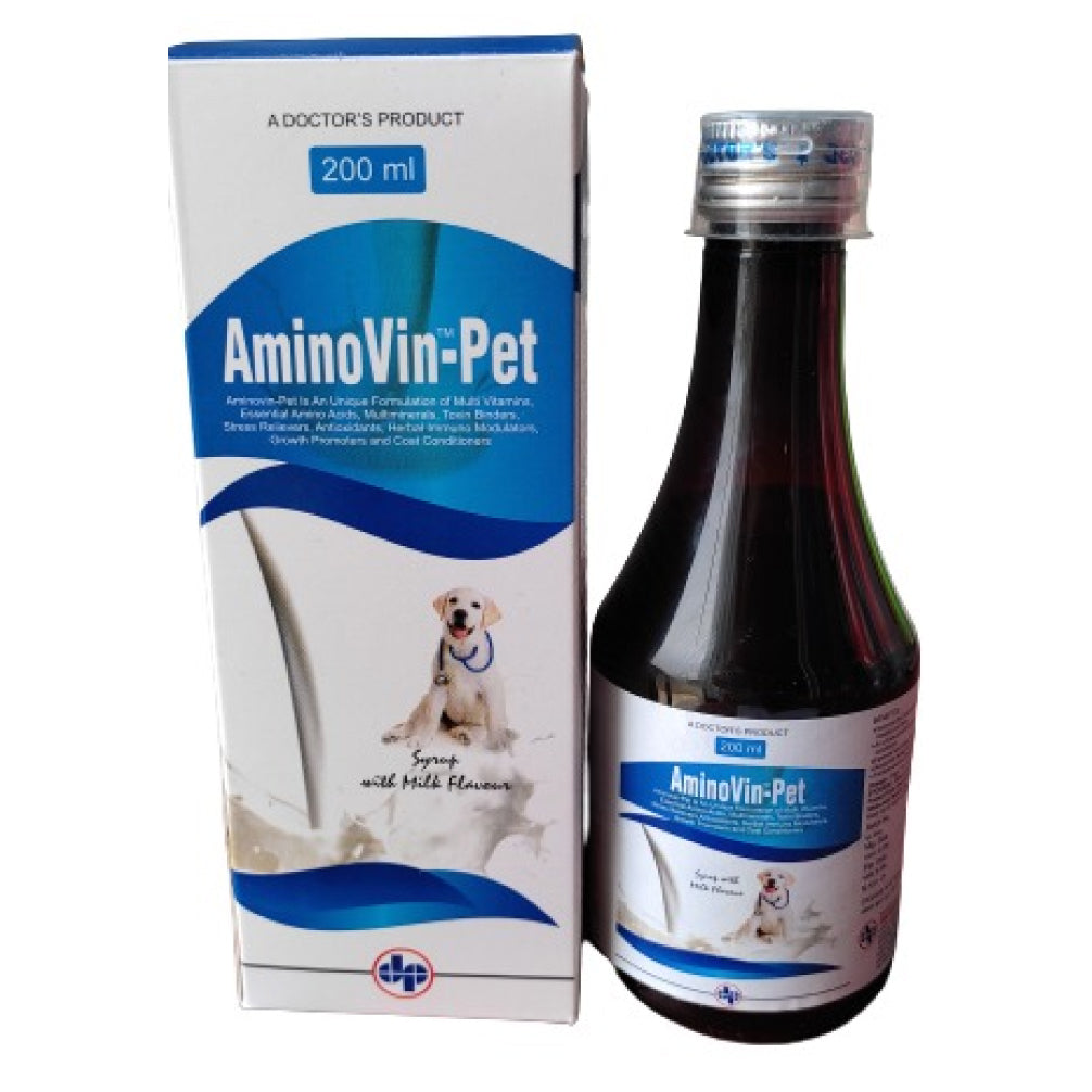 Doctors Vet AminoVin Pet Syrup for Dogs and Cats