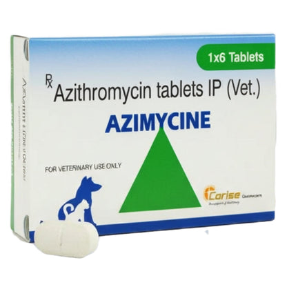 Corise Azimycine 500mg Tablet (Azithromycin) for Dogs and Cats