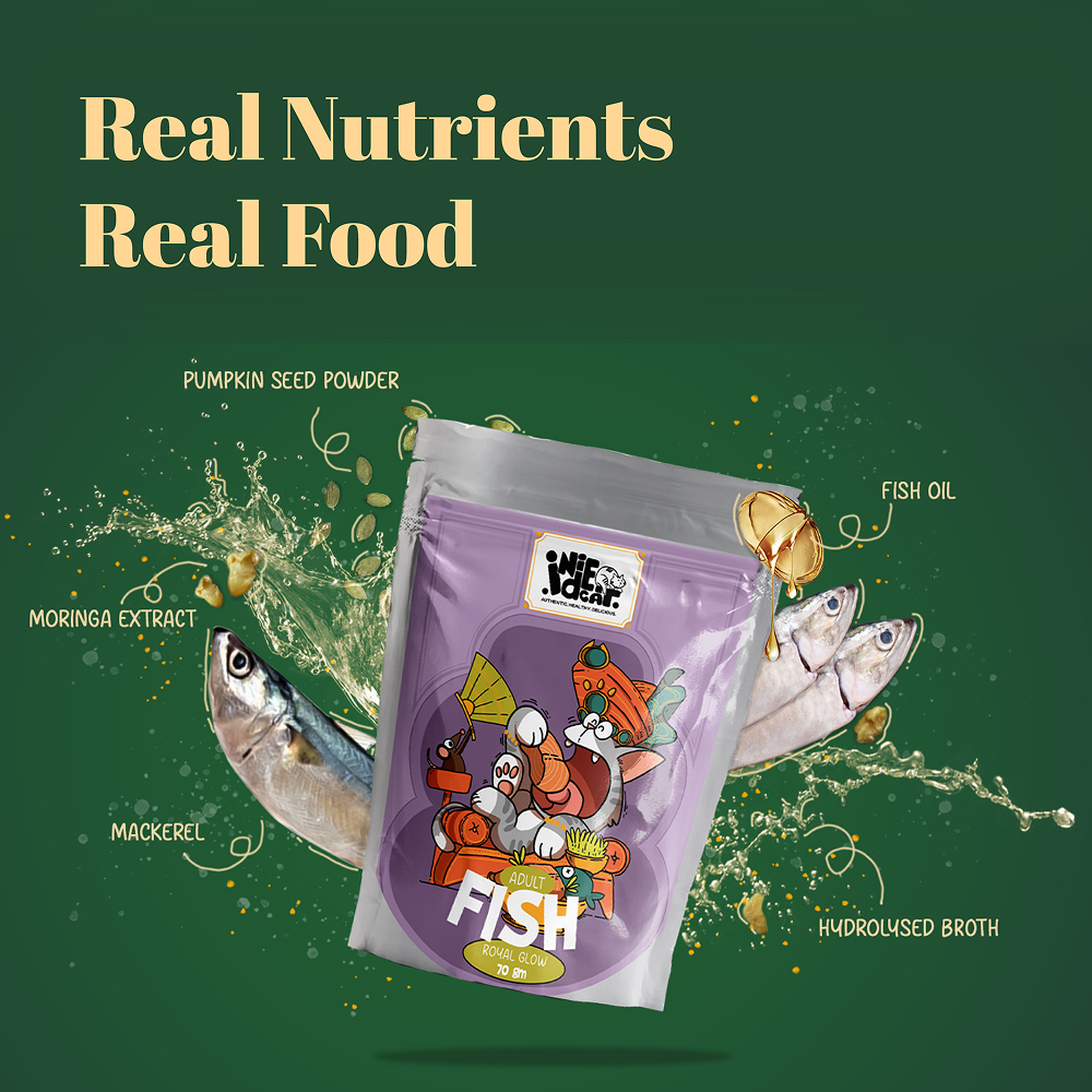 IndieCat Royal Glow Mackerel Fish Adult Cat Wet Food