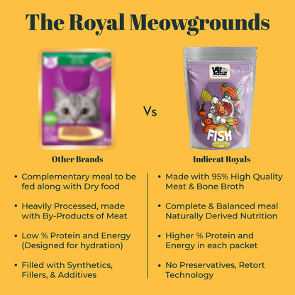 IndieCat Royal Glow Mackerel Fish Adult Cat Wet Food