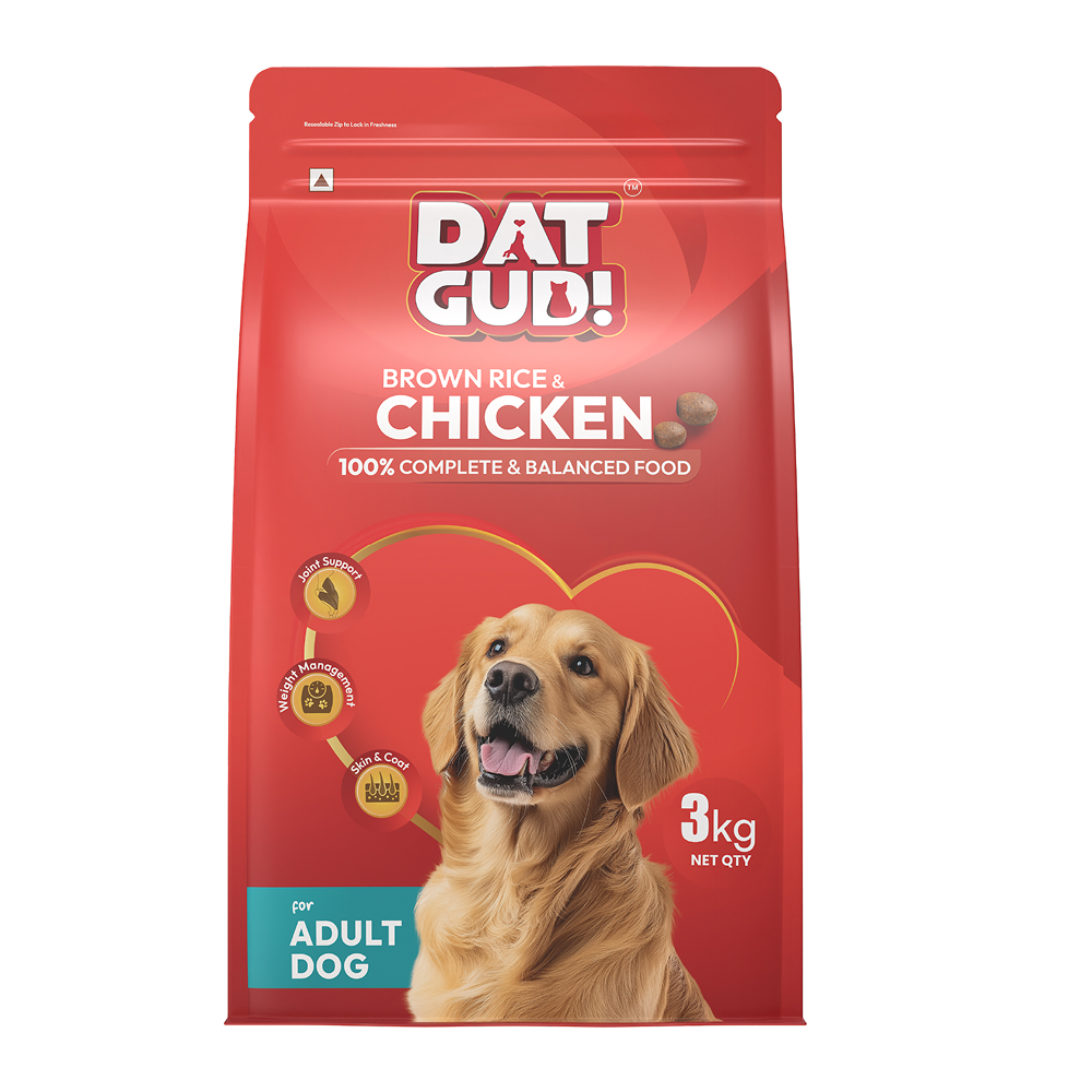 DatGud Chicken & Brown Rice Adult Dog Dry Food